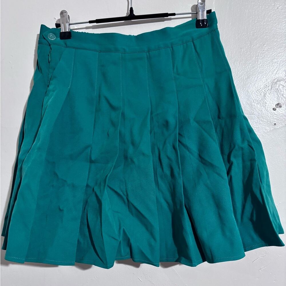 Teal Women's‎ Skirt with pockets NWOT size medium